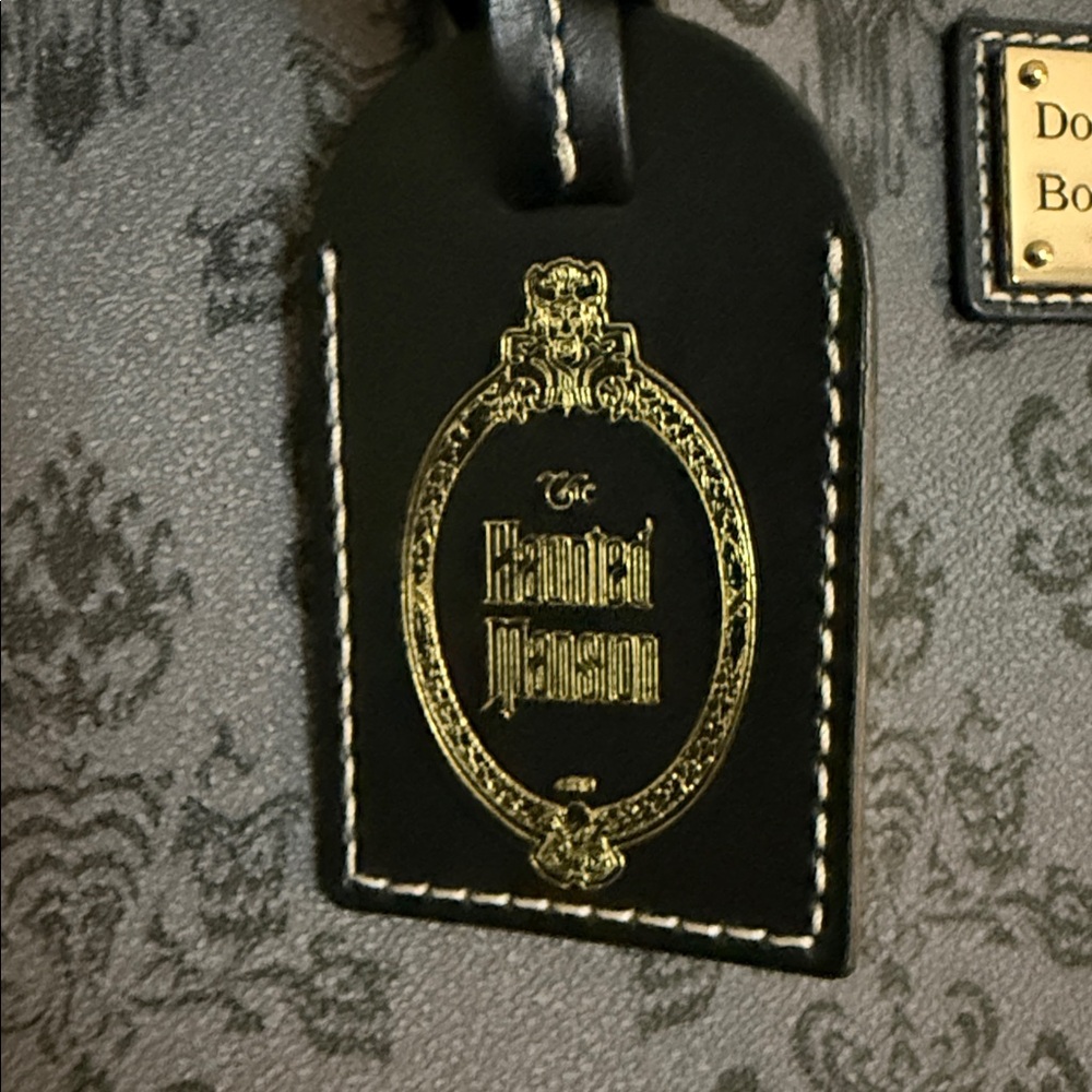 Dooney and Bourke Haunted Mansion Tote - Retired pattern - Picture 2 of 14